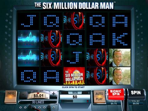 the six million dollar man playtech|Six Million Dollar Man Slot Machine by Playtech .